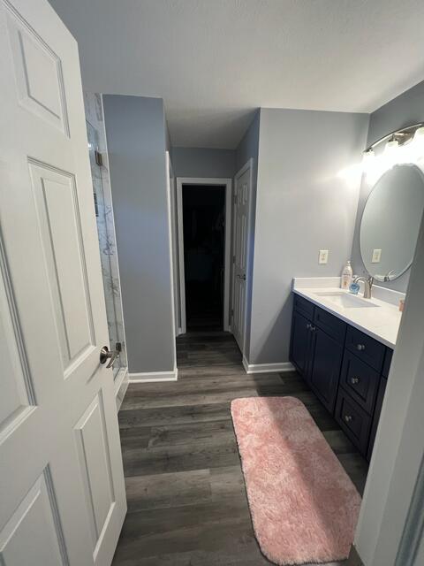 Navy vanity bath — photo 3